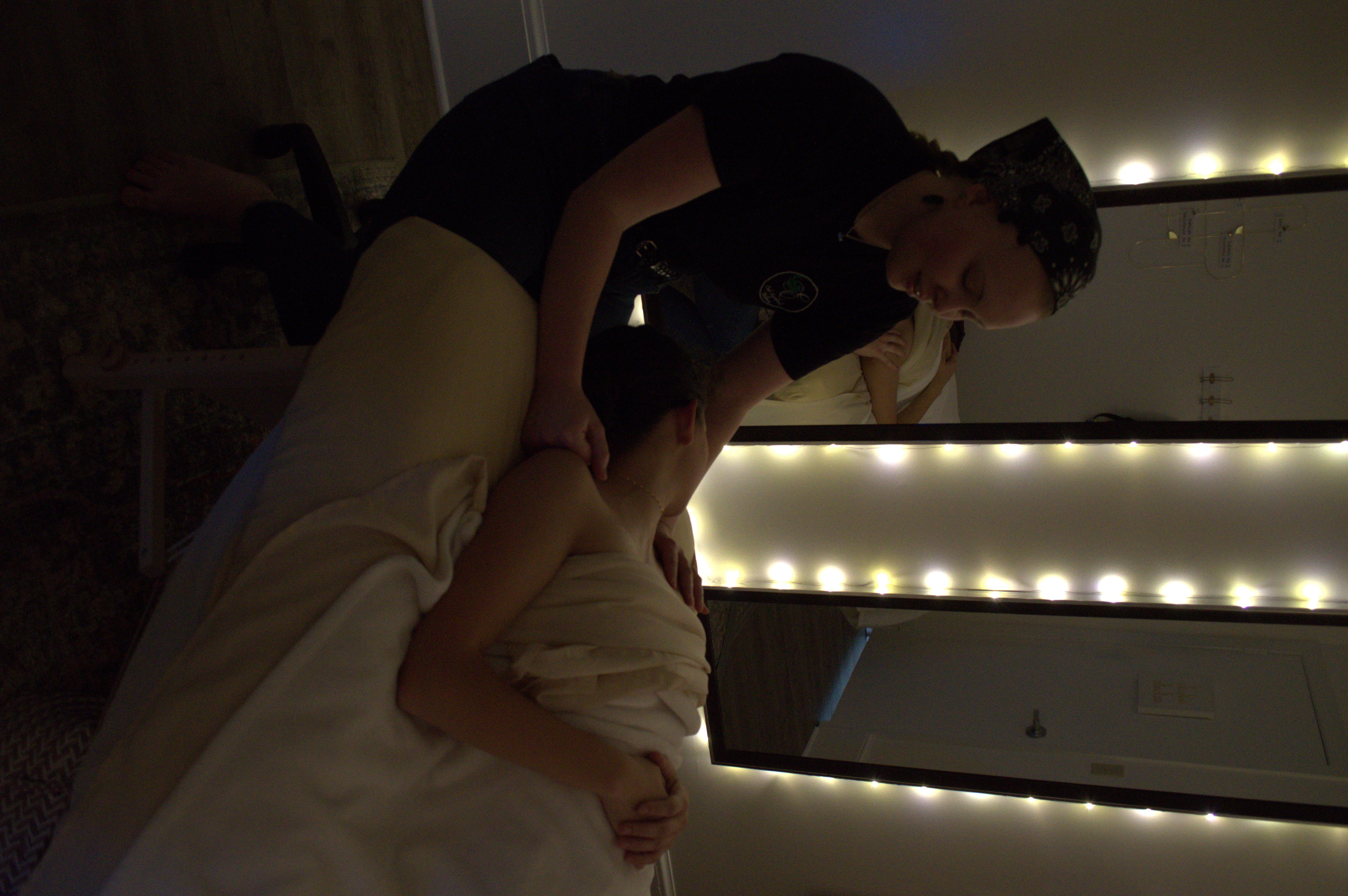 Image of person giving a massage